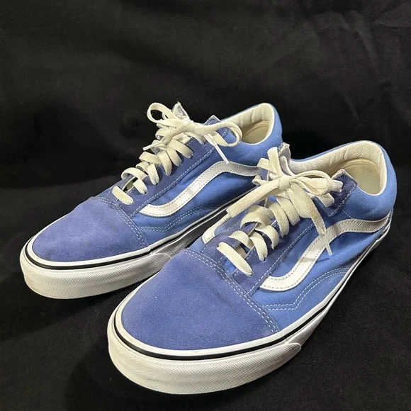 Vans Old School Sneaker Light Blue Size 12 Men's - Picture 5 of 10